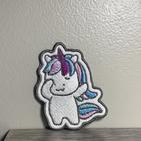 Dabbin Unicorn Patch