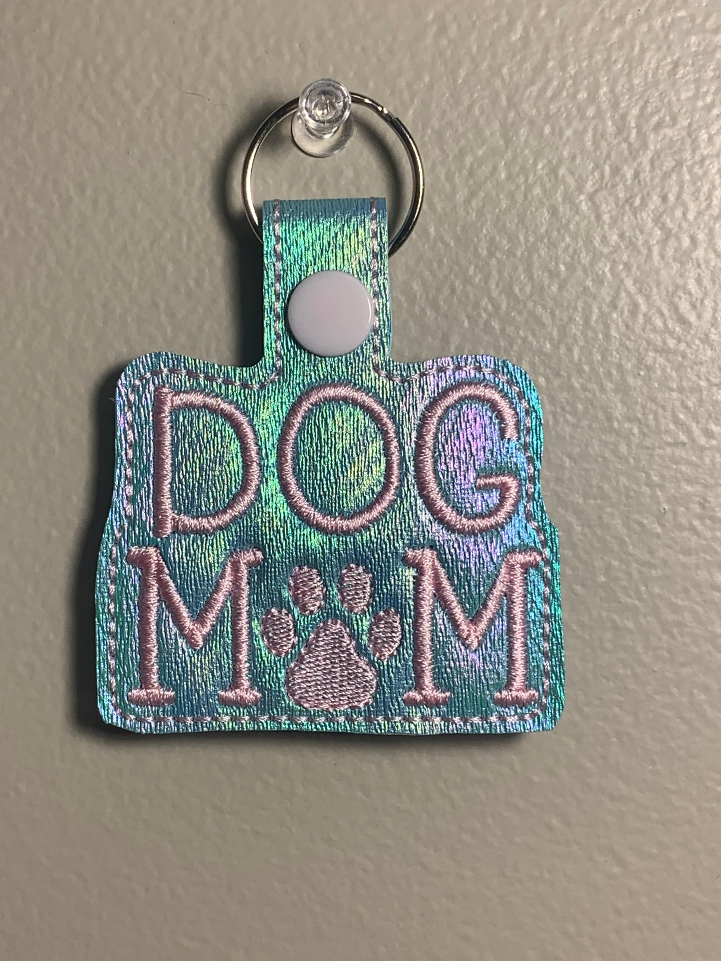 Dog Mom Key Fob