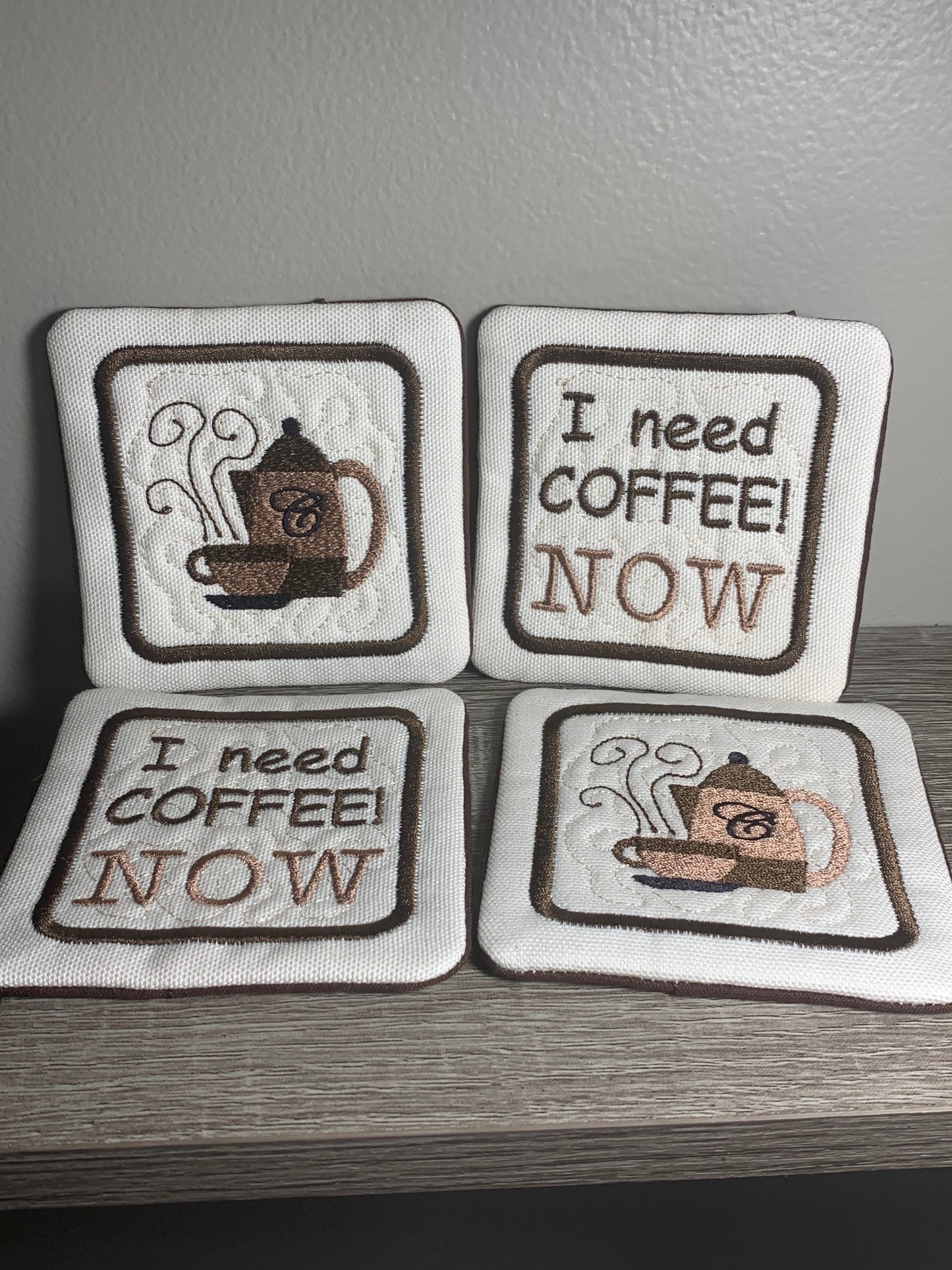 Coffee Themed Coasters
