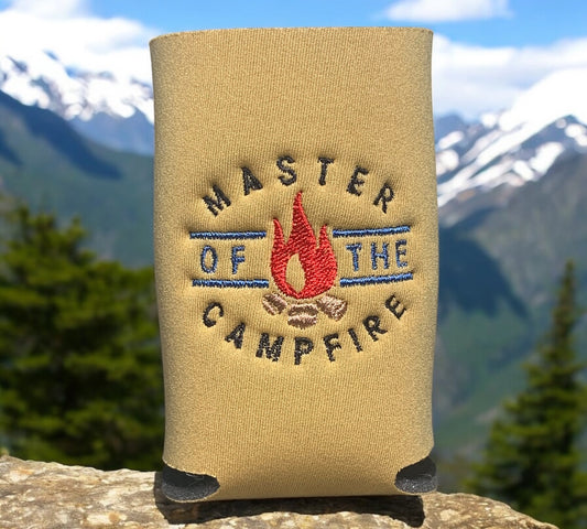 Campsite Can Koozie